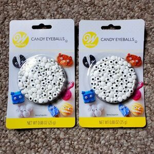 Wilton Candy Eye Balls Baking Fun Googly Eyes Halloween Prep
